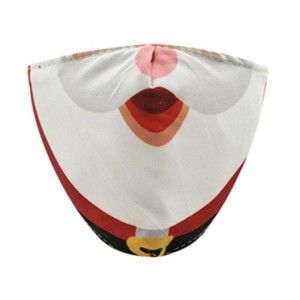 Kids Reusable Washable Filter Change Protective Face Mask "Clown Santa"